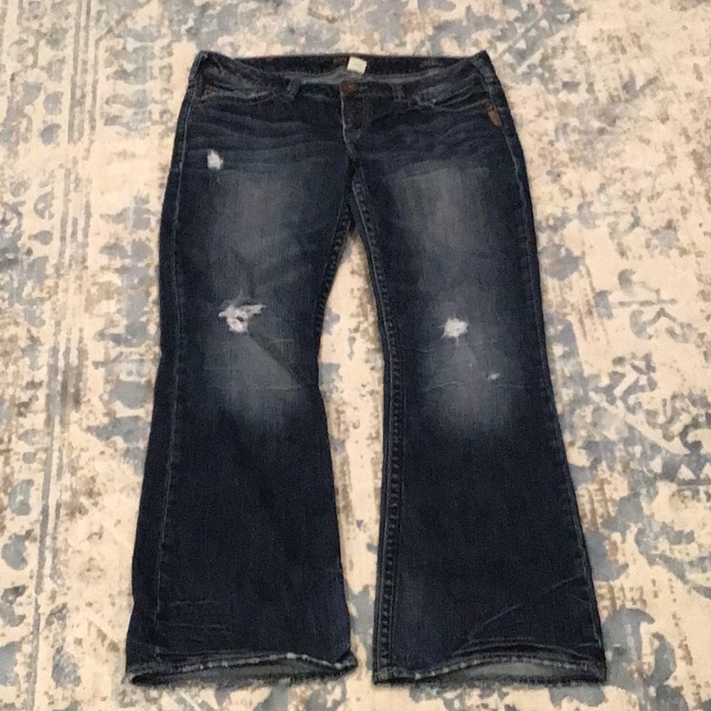 Ladies/junior Silver jeans